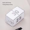 Portable Rechargeable Gravities Sensors Flipping Electronic Timer Cubes with 10 Presets For Home Kitchens And Outdoor Picnics