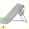Folding beach lounger for sunbathing, garden bag for the beach with backrest 2 in 1