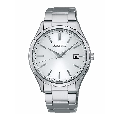 [Seiko Watch] SEIKO SELECTION SBPX143 S Series Men's Watch Solar Rechargeable Date Calendar White Dial Stainless Steel Pair Model