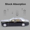 Scale 1:32 Rolls Royce Phantom Car Model Toy Metal Diecast Doors Opened Pull Back Sound Light Vehicle Models for Boys Kids Gifts