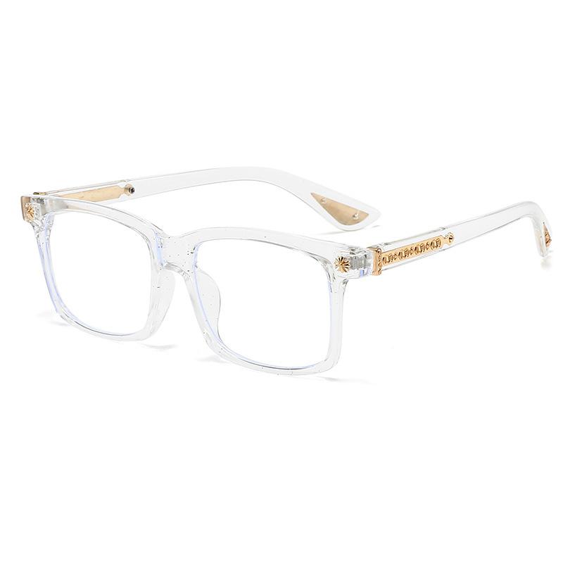 European and American new sunglasses men's and women's square flat glasses classic travel daily leisure fashion anti-blue glasses