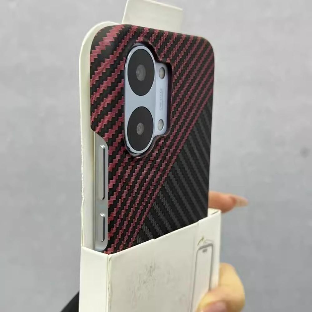 Custodia per Xiaomi POCO X8 Pro Max, Moda, Texture Rigida in Fibra di Carbonio, Copertura Protettiva Anti-Impronte Digitali per Guscio Bumper POCO X8 Pro
