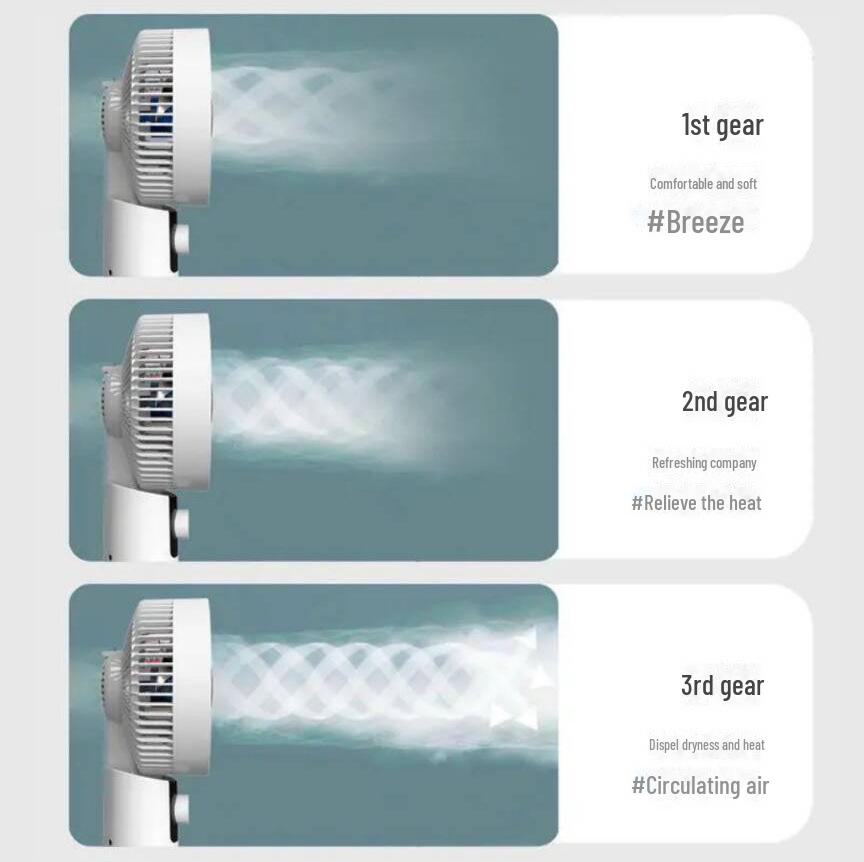 Yangzi Leiser Luftzirkulationsventilator mit doppeltem Verwendungszweck für Zuhause