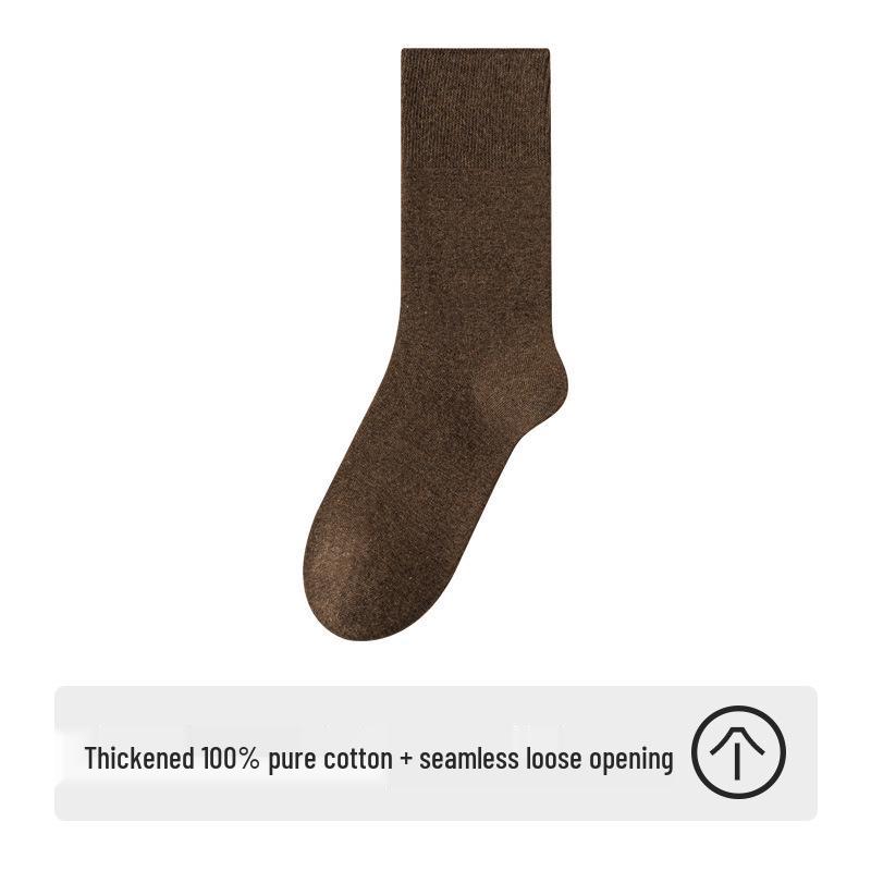 

Women s Cotton Autumn/Winter Loose-Fit Warm Scrunched Socks - Postpartum-Friendly and Non-Tightening. One size (35-40)