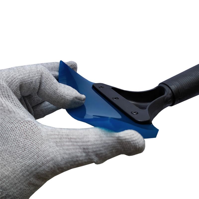 Car Cleaning Tool Kit: 2 pcs Snow and Ice Scraper Windshield Wiper Vinyl Film Tinting Machine Film Pasting Tool