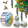 Bird Scare Tape Anti Bird Tape Reflective Double Side Bird Scare Tape Keep Birds Away Deterrent Scare Tape Thickening