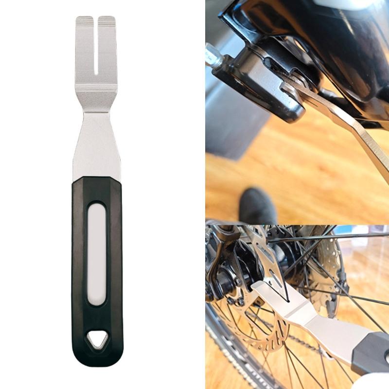 High Strength Bikes Disc Brake Alignment Wrench Tool PVC Handle Stainless Steel For Braking Performances Optimization