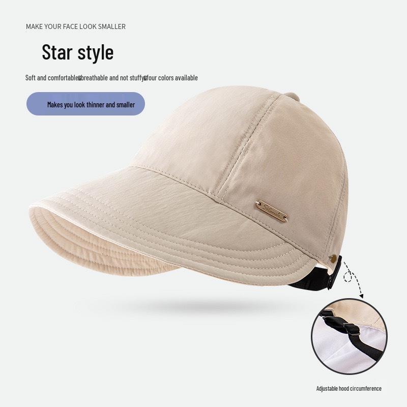 

Ruth Waffle Fisherman Hat Women s Duckbill Cap - Spring/Summer Fashion Sun Hat with Sunscreen Protection