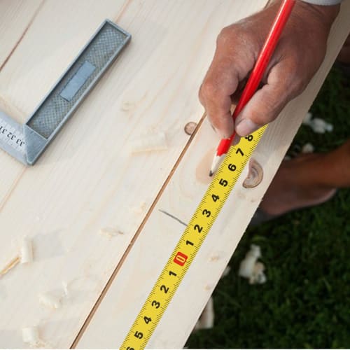 PATIKIL Adhesive Ruler, 9.8 Feet Steel Self-Adhesive Measuring Tape, Right to Left, Workbench Ruler for Woodworking, Sewing, Drafting Table, Adhesive