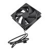 PWM Case Fan 100mm Dual Ball Intelligent Temperature Control 1800RPM High Speed Low Noise 4PIN Computer Case Cooling