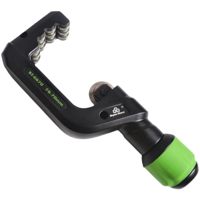 Tube Cutter,Manual Knob Tube Cutter Ball Bearing Cutting Tool for Aluminum Tube for Thinwalled Pipes Such As PPR Pipes Hand Tool