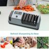 4-in-1 Electric Knife Sharpener with Adjustable Digital Display for Straight/Serrated Knives Ceramic Knives & Scissors
