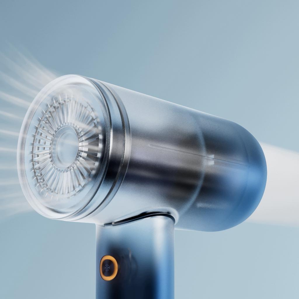 Philips Hair Dryer Series 9000 Bhd956/10 Navy Blue 1400W 1 Pc
