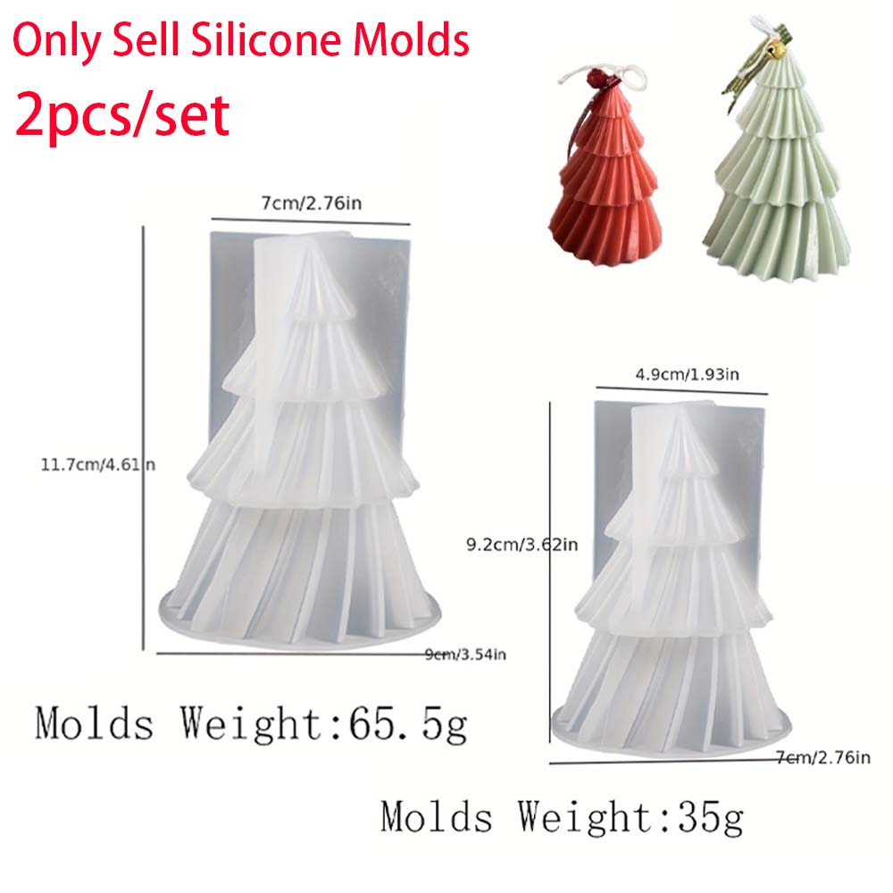 

3D Рождественская елка Силиконовая форма для свечей Сделай сам Сосновое ремесло Изготовление подарков Ароматическое мыло Гипс Смола Формы Домашние принадлежности для декора рождественской вечеринки