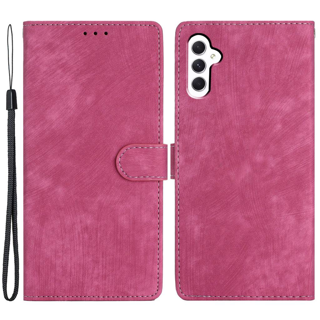 Für Samsung Galaxy A56 5G Hülle mit Kartenfächern Hautgefühl PU-Leder Handyhülle Ständer