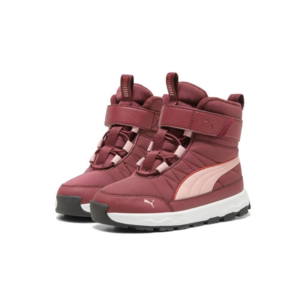 Puma Evolve Mid Calf Kids Boots Red Kids boots 392645-04