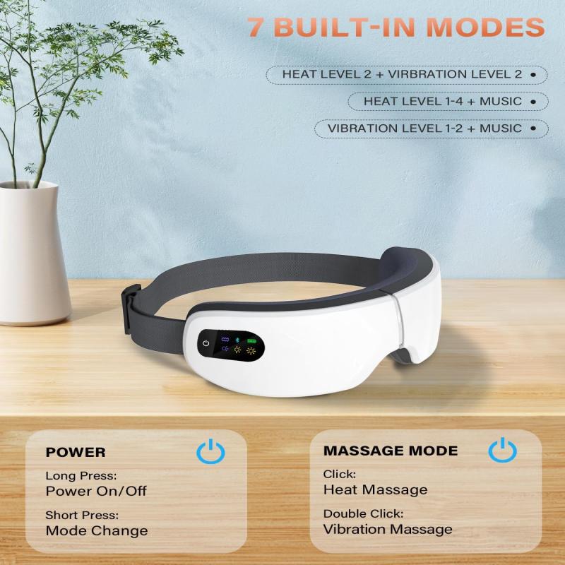 Durable And Safe Hot Compress Eye Massager Eye Mask Birthday For Friends And Parents Relaxing Sleep Facial Mask