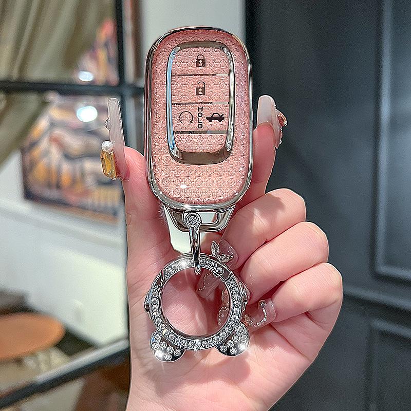 2026 Model CRV/HRV Full Coverage Key Case - Compatible with Haoying, Xingge, Guandao.