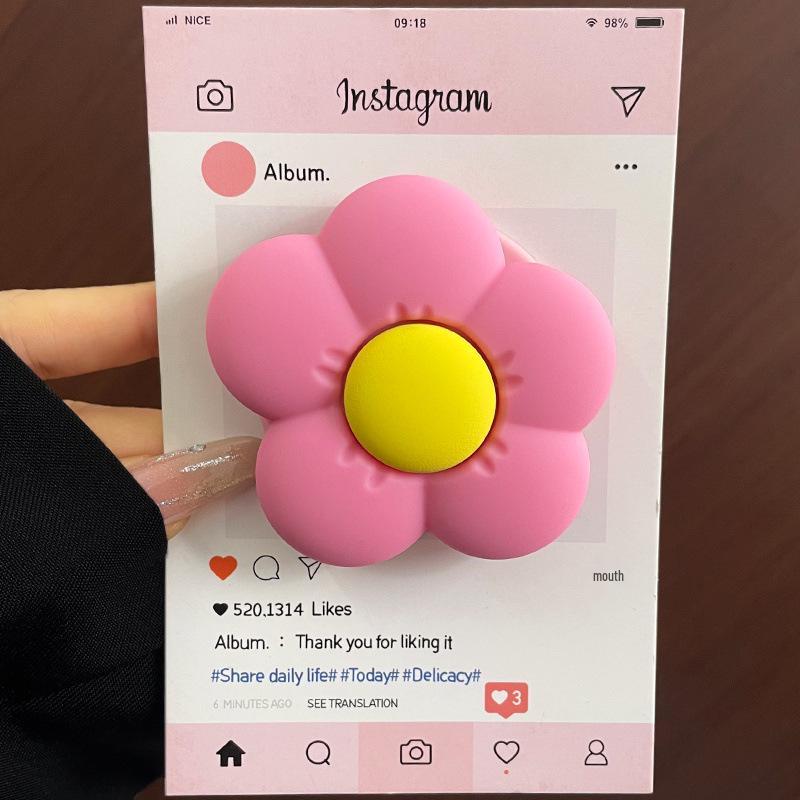 Korean Style Cute Girlish Floral Magnetic Bracket for Apple & Huawei Magsafe
