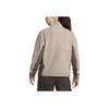 Nike ACG Wolf Tree Logo Fleece-Lined Mock Neck Long Sleeve Sweatshirt Women Tops Mineral-Grey DQ5843-087