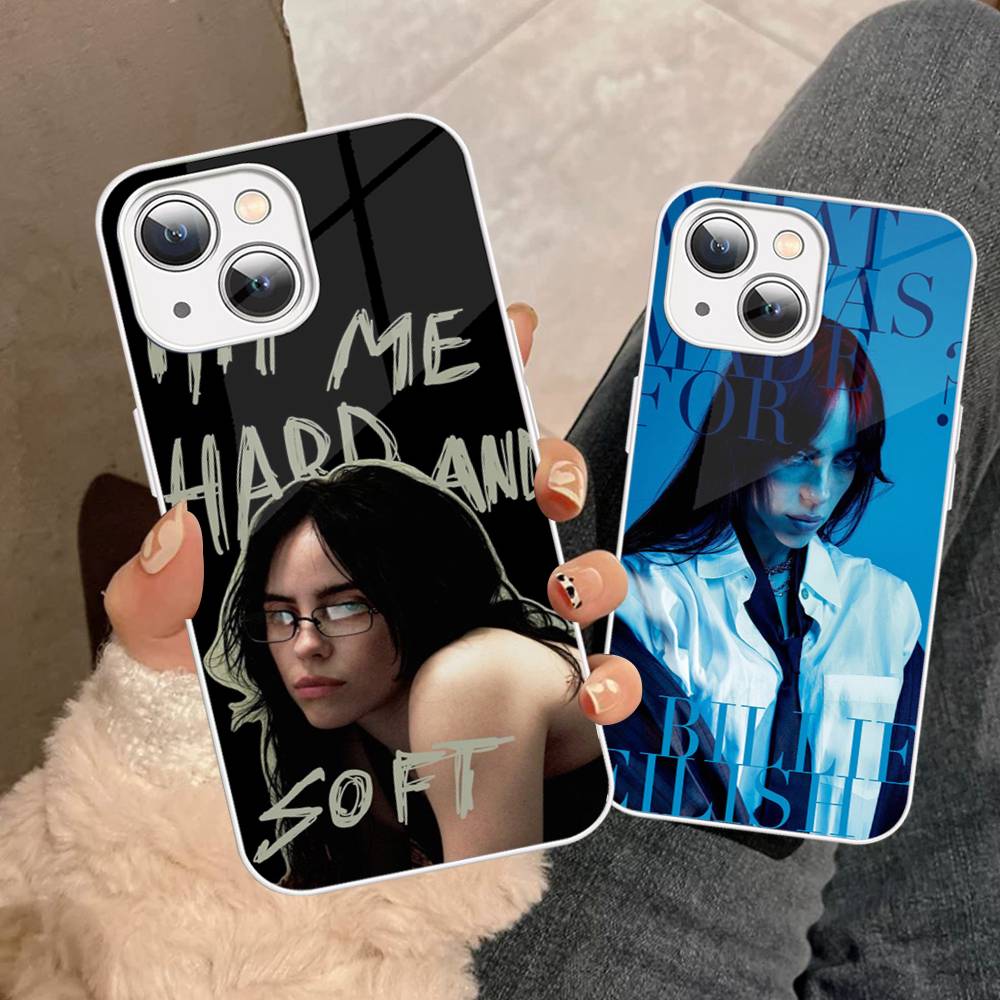 Hit Me Hard And Soft B-Billie Gehärtetes Glas Für Iphone 14 13 12 11 Pro Mini XS MAX 14Plus X XS XR Hülle