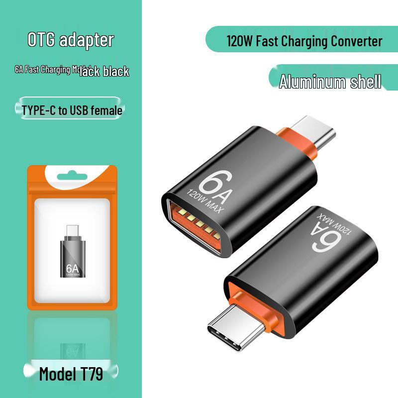 Adaptor OTG USB 3.0 la Type-C pentru telefoane Apple, Huawei, Xiaomi