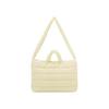 [TOPKAPI COULEUR] Nylon Quilted 2way Shoulder Tote Bag (Lemon Yellow)