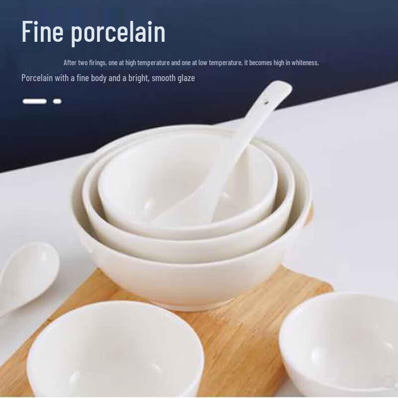 Homeglen Commercial Ceramic 3.8-inch Small Dish (10-Pack)