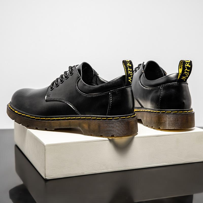 Mens Luxury Casual Genuine Leather High-quality Leisure Tooling Shoes Comfortable Inside Handmade Trend Fashion Shoes Size