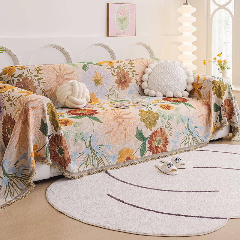 2024 Premium Full-Cover Sofa Blanket: High-End, Dustproof Sofa Cushion Protector