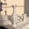 Stylish Planters for Balcony Garden 3D Printed Artistic Vase Modern Decorative Flower Minimalist Container Vases Artificial Flowers Floral