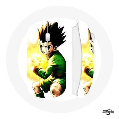 Kabellose Maus - Gon Freecss - Hunter x Hunter - USB Wi-Fi - Kompatibel mit Mac und PC - Weiß