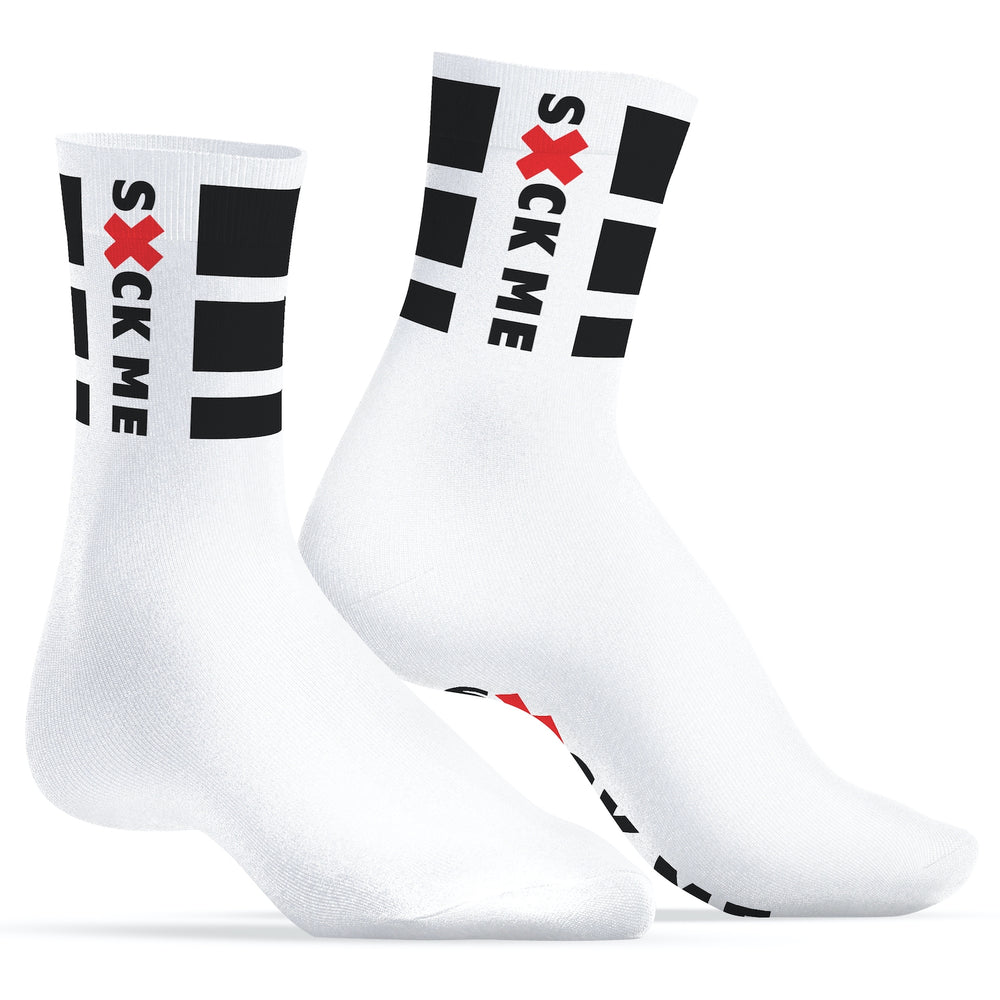 Chaussettes blanches Suck Me SneakXX - SneakXX - CHAUSSETTES