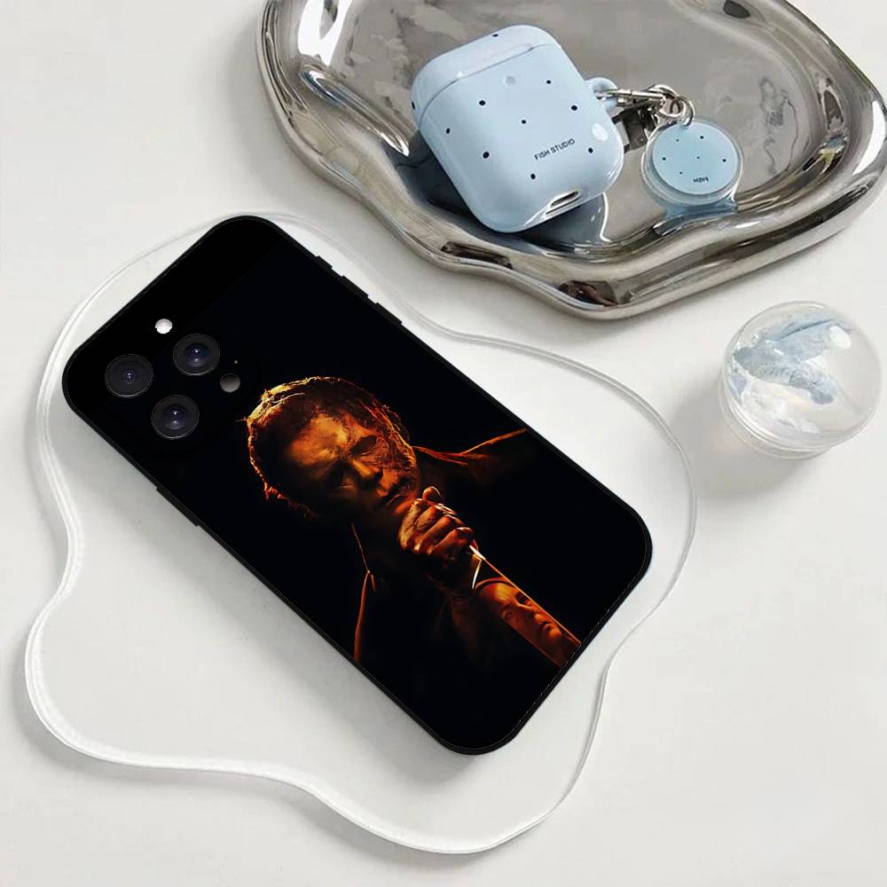 Halloween Michael Myers Phone Case Phone Case For Iphone 17 16 15 11 13 14 Pro Max X Xr Xs Max 12mini Black Shell Cover Case