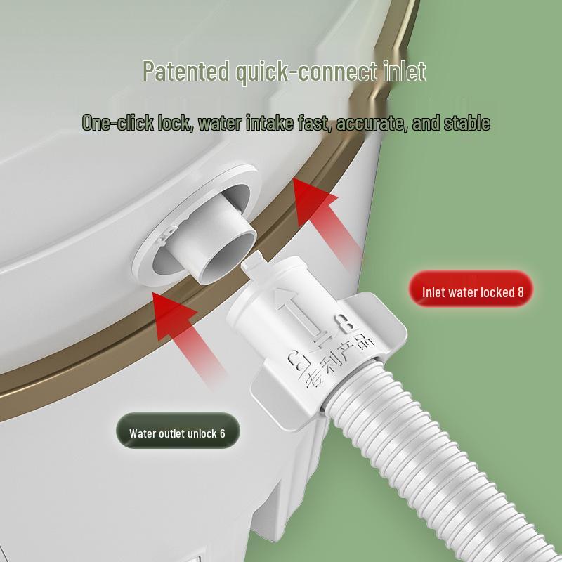 Compact Mini Washing Machine for Socks, Underwear, Dorms & Infant Care