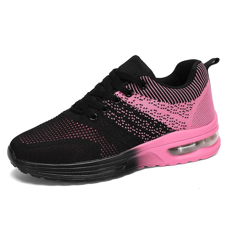 Women Running Shoes Womens Fashion Air Cushion Sneaker Mesh Breathable Tennis Sport Shoes