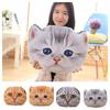 Cute And Creative 3d Cat Head Cushion Soft Plush Alien Cat Pillow Gift