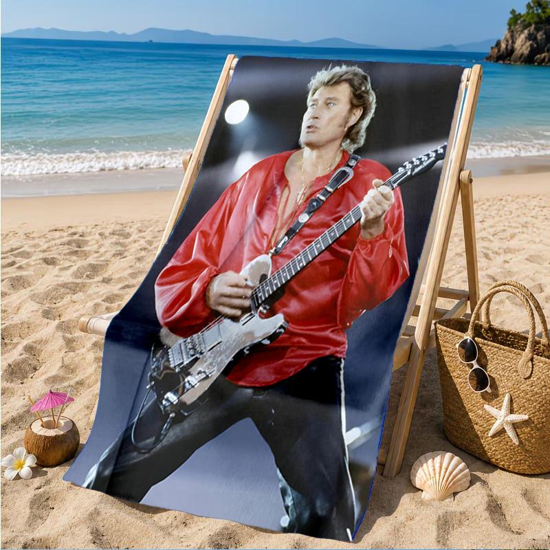 Rock Star Performance Beach Towel, Microfiber Beach Towel, Perfect For Pool, Beach, Travel, Home Decor Beach Party Fan Gifts