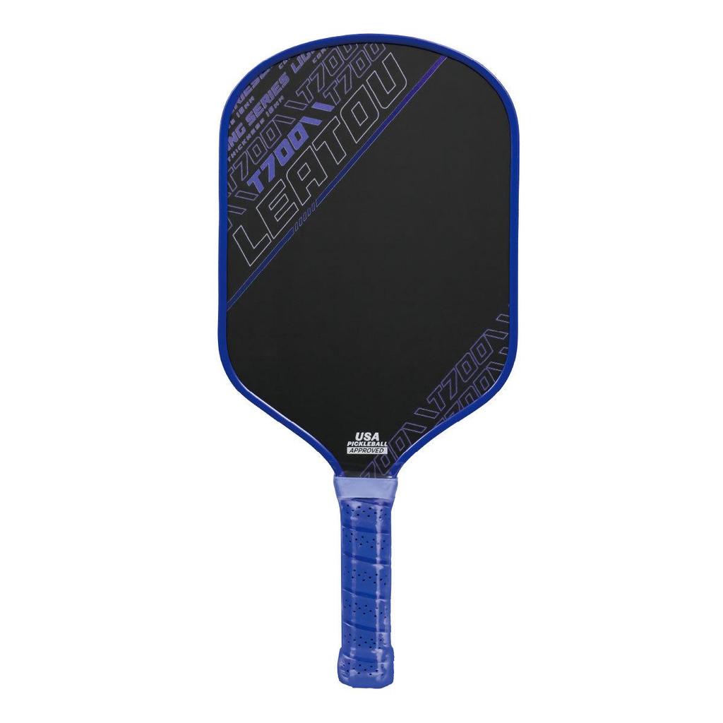 T700 Carbon Fiber Pickleball Paddle with Cloth Texture Frosting, 16mm Thickness, Professional Competition Quality.