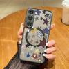 Colorful Stars Print Case For Samsung Galaxy S26 S25 Ultra S24 S23 S22 Plus S21 FE A55 A56 A17 A37 A57 5G Hybrid TPU+PC Magnetic Phone Cover