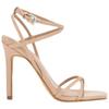 Calvin Klein Square Toe Buckle Strap Sandals Women Sandals Beige 81304739-110
