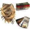 Lightweight Plaid Hijab Scarf For Men And Women Arab Desert Headscarf Soft Tactical Hiking Scarves Unisex Turban Military Shawl