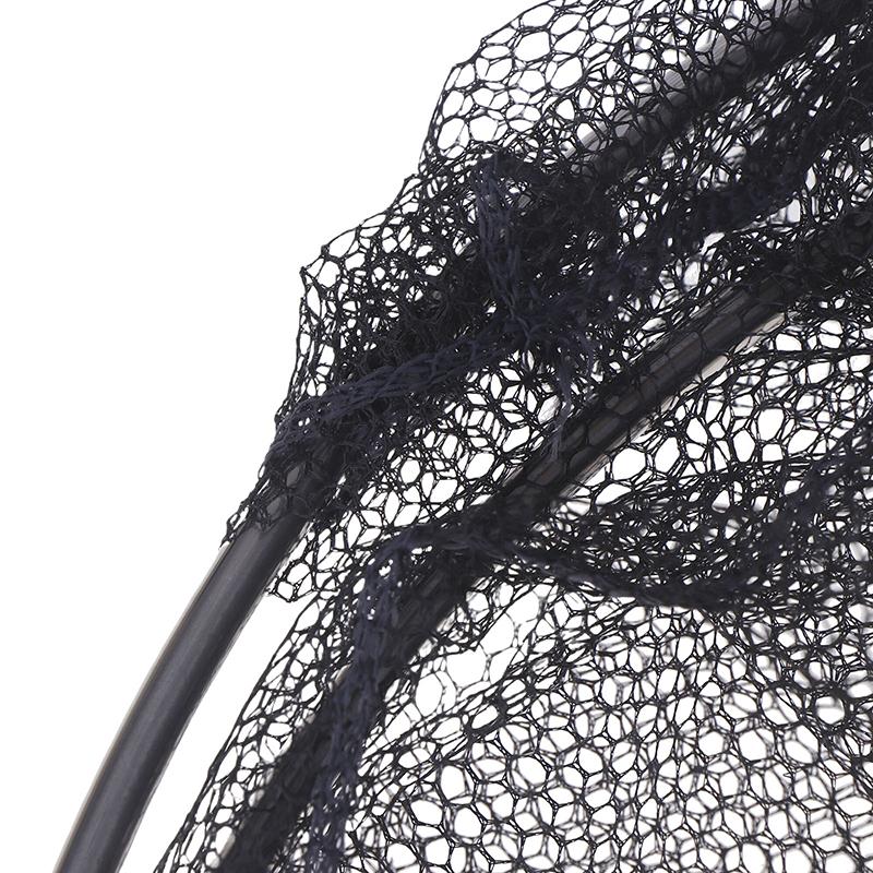 Nylon Fishing Nets Head Fishing Tackle Collapsible Detachable Handle Rhombus Mesh Hole Depth Folding Dip Net Durable Dip Net