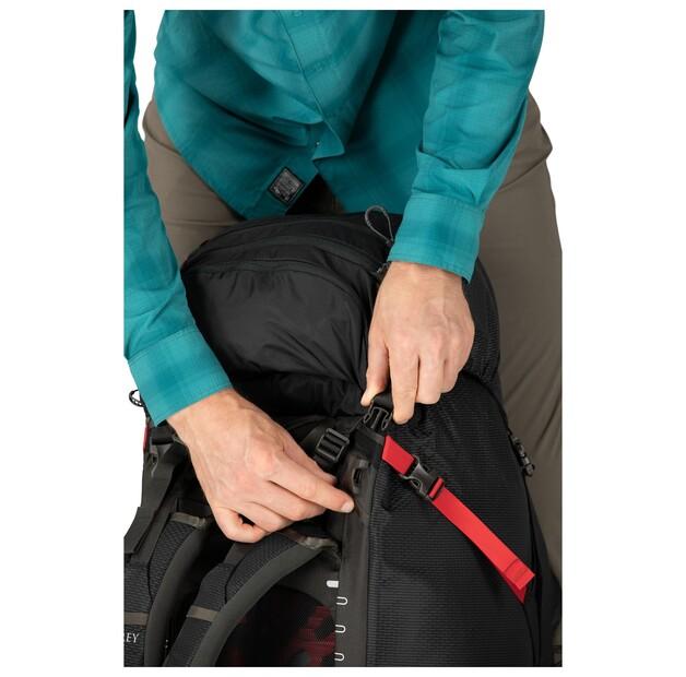 Rucksack Osprey Aether Plus 85 schwarz (Herren)