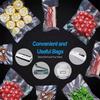 Textured Vacuum Food Storage Bags - Household & Commercial Use, Single-Sided Fresh-keeping Bags.