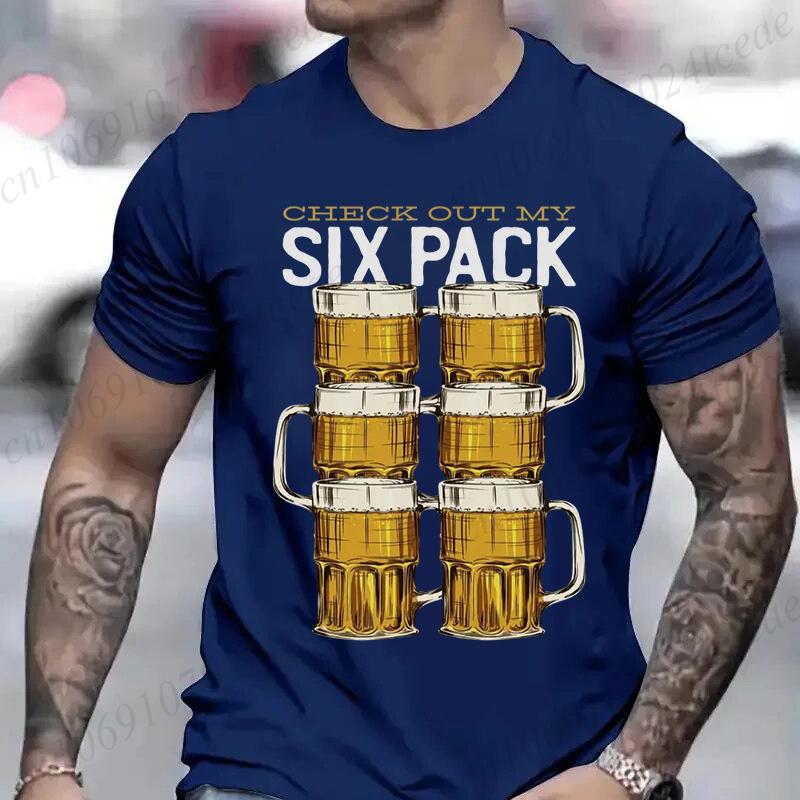 Fashion Kids T-Shirt Funny Beer Letter Print Boy and Girl Tees Top Summer Streetwear Short Sleeve Casual Outdoor Kids Clothing 100