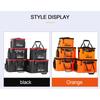 New 30-50cm Fishing Bucket EVA Foldable Carrying Handle Collapsible Live Fish Box with Side Pocket and Zipper for Travel Camping