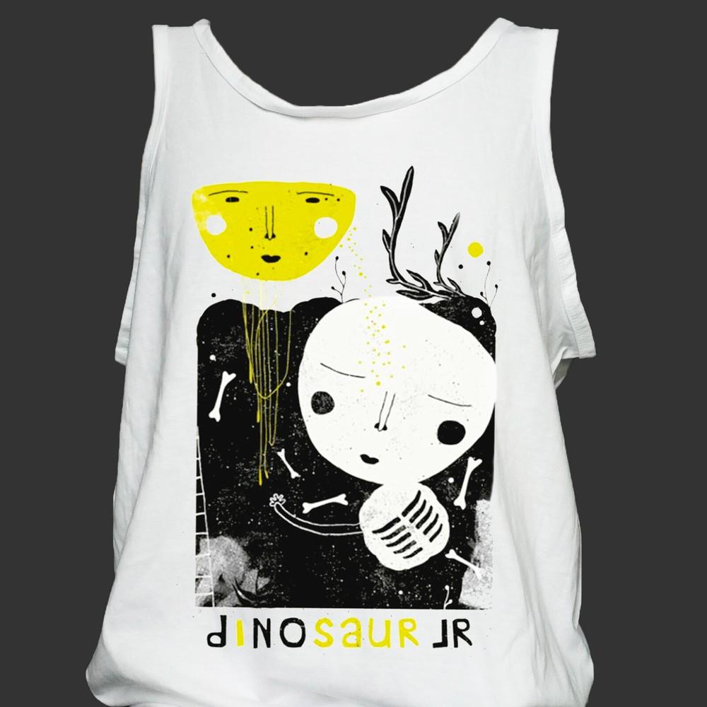 

Dinosaur Jr Indie Noise Punk Rock T-SHIRT vest top unisex white S-4XL 2XL
