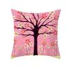 Kissenbezug Kissenbezug Cartoon Blume Baum Gedruckt Sofakissen Büro S Polyester Heimdekor Kissenbezüge