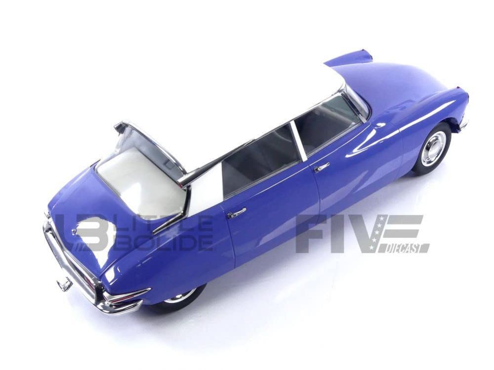 NOREV DS 19 59 Delphinium Scale Model 121569 Citroën Blue/White 1/12